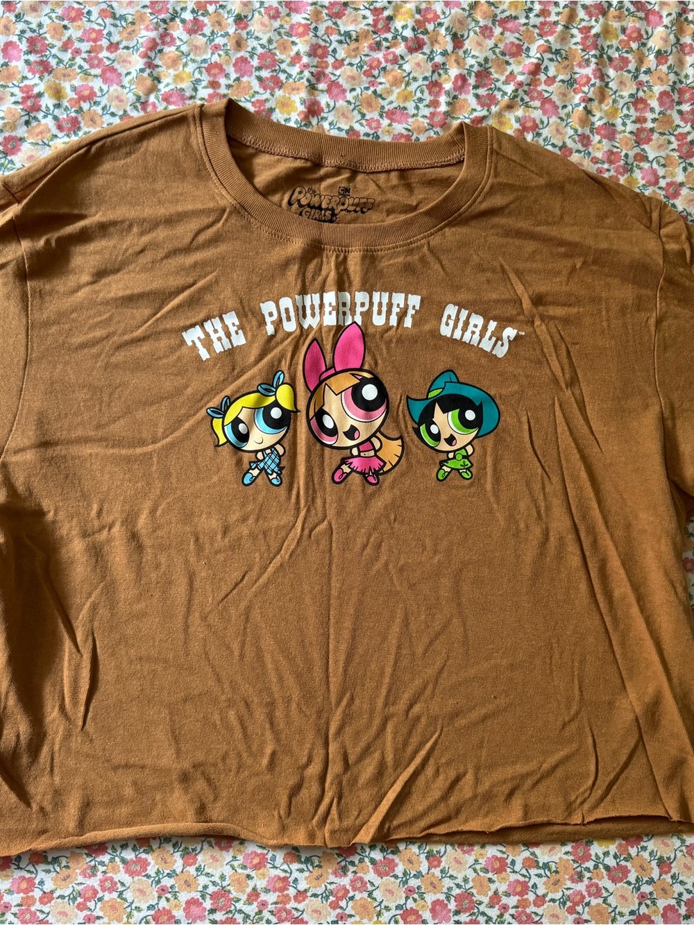 The Powerpuff Girls cropped tee